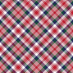 Christmas Chevron Plaid Tartan textured Seamless Pattern Design
