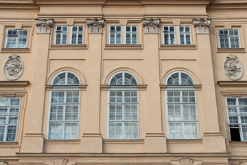 Fototapeta premium former stables at museumsquartier in vienna (austria)