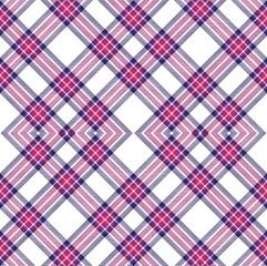 Purple Argyle Plaid Tartan textured Seamless Pattern Design