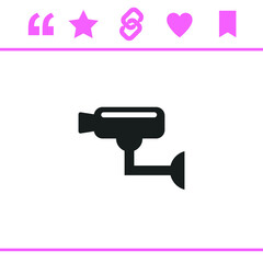 Simple black vector icon on white background