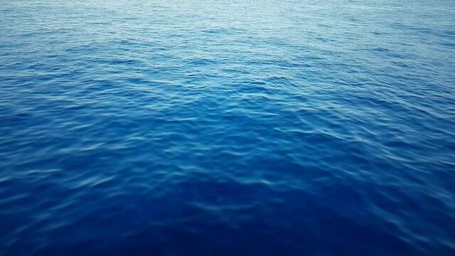 top of the view of blue sea wave movement from the boat, concept of turist travel holiday shot