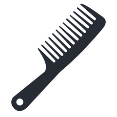 vector image of a comb. a simple clip art hair accessory.