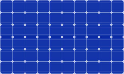 Solar panels. Battery seamless pattern