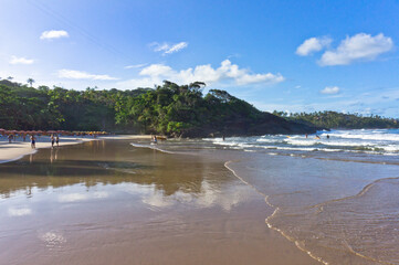Itacare, Tropical beach view, Bahia, Brazil, South America