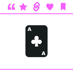 Simple black vector icon on white background