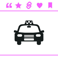 Simple black vector icon on white background