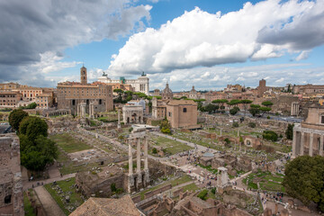 Fototapeta na wymiar Forum Romanum - Palatin
