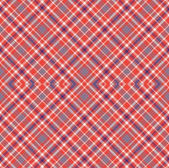 Orange Argyle Plaid Tartan textured Seamless Pattern Design