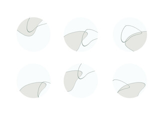 Highlights of Cover Stories (beige and pink tones) 