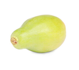 Delicious ripe papaya isolated on white. Exotic fruit