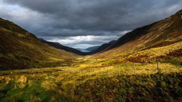 Loch Maree panorama, Scottish NW Highlands © Monty