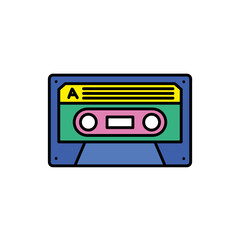cassette record retro