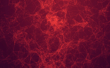 Abstract Polygon background - Lines Style