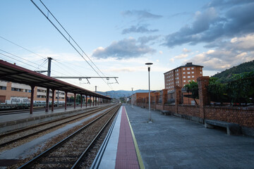 ADIF train station in northern Spain