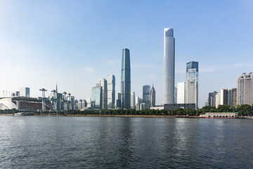 Naklejka premium Asia China Guangzhou City Landscape