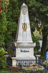 Ehrengrab von Ludwig van Beethoven auf dem Zentralfriedhof in Wien - Honorary grave of Ludwig van...