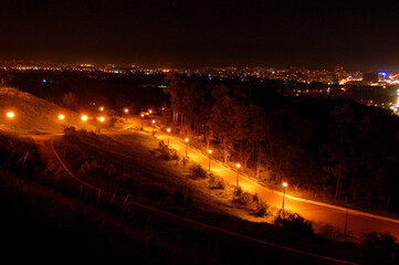 night city lights