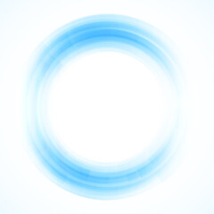 Geometric frame from circles, vector abstract background, wallpaper 