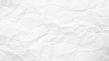 White Paper Texture background. Crumpled white paper abstract shape background with space paper recycle for text