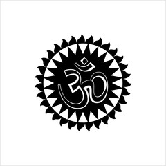 Aum (Om) The Holy Motif Design