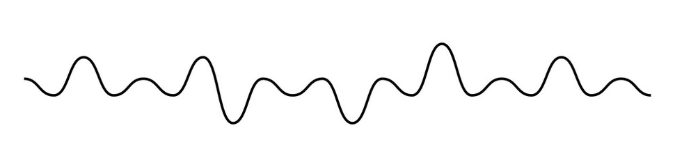 Wavy, zig-zag, criss-cross lines, stripes vector element