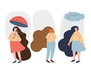 displeased women characters