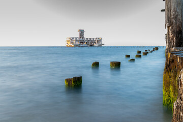 Fototapeta premium Torpedownia w Gdyni, Gdynia, Babie Doły, Bałtyk, Polska