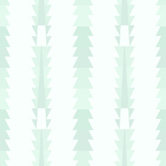 Geometric pattern with lines. Seamless vector background. White and green texture. Graphic contemporary pattern. Simple graphic abstract design 