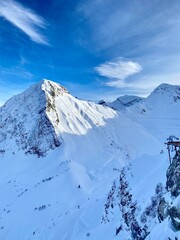 Fototapeta premium snow covered mountains