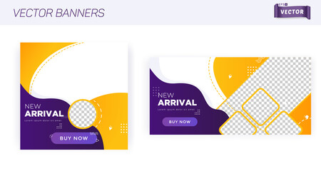 Editable Vector Banner Templates Sale Vector Banner Set 2