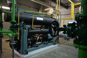 The industrial plant in factory