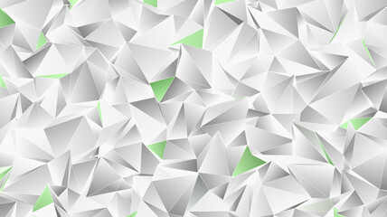Fototapeta premium 3d Triangles, abstract background. Design wallpaper.