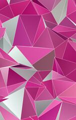Obraz premium 3d Triangles, abstract background. Design wallpaper.