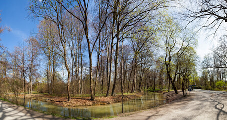 Englischer Garten in Munich, Bavaria, Germany