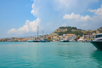 Harbour at Zaknthos Town, Zante, Ionian Islands, Greece