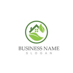 green home  vector template