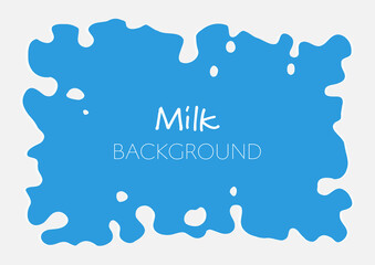 Milk splash vector illustration abstract background