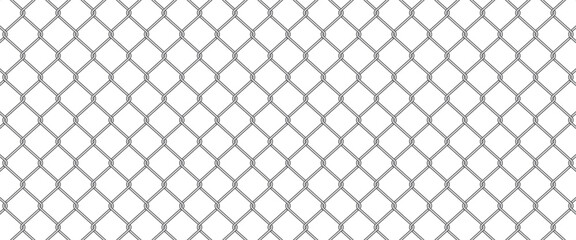 Wire chain grid fence texture abstract background vector illustration