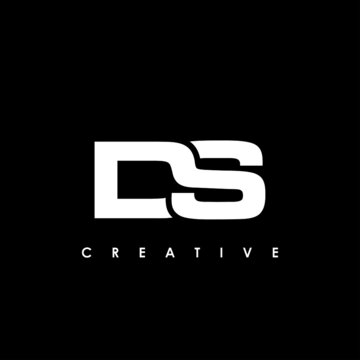 DS Letter Initial Logo Design Template Vector Illustration