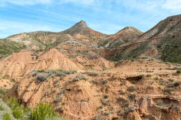 Nature Park and Reserve Bardenas Reales Spain