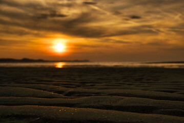 Sonnenuntergang am Meer