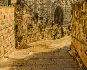 Urban Street, Old Jerusalem City