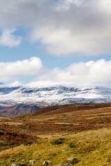 Autumn in the high mountain