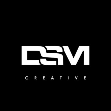 DSM Letter Initial Logo Design Template Vector Illustration