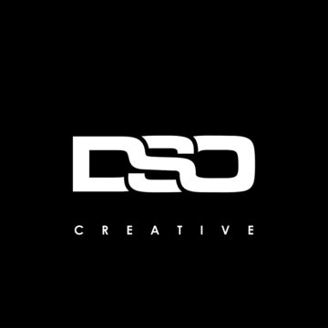 DSO Letter Initial Logo Design Template Vector Illustration