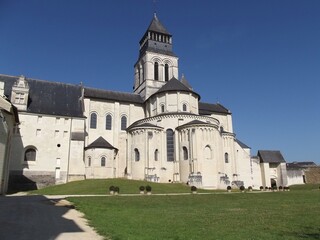 Fototapeta na wymiar Abtei Fontevraud, Frankreich