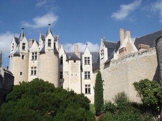 Fototapeta na wymiar Chateau Montreuil-Bellay, Frankreich