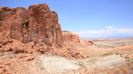 Obraz premium Valley of Fire State Park in Nevada, USA
