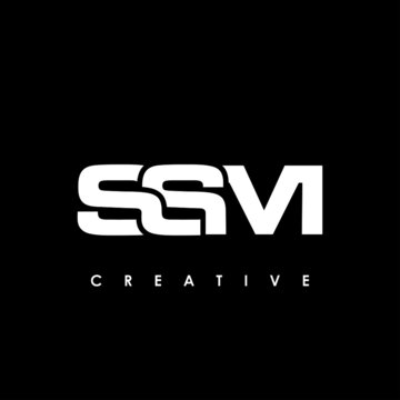SSM Letter Initial Logo Design Template Vector Illustration