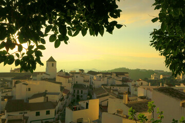 White spanish Town